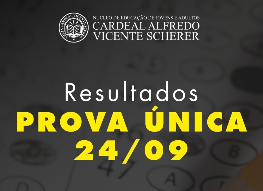 Prova Única setembro